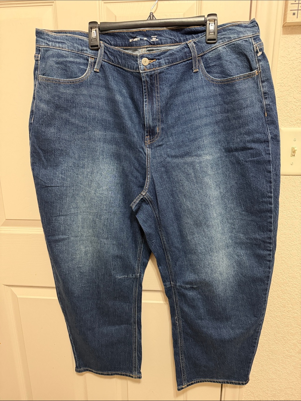 NWOT Old Navy Women's High-Rise WOW Barrel Leg Jeans, 20